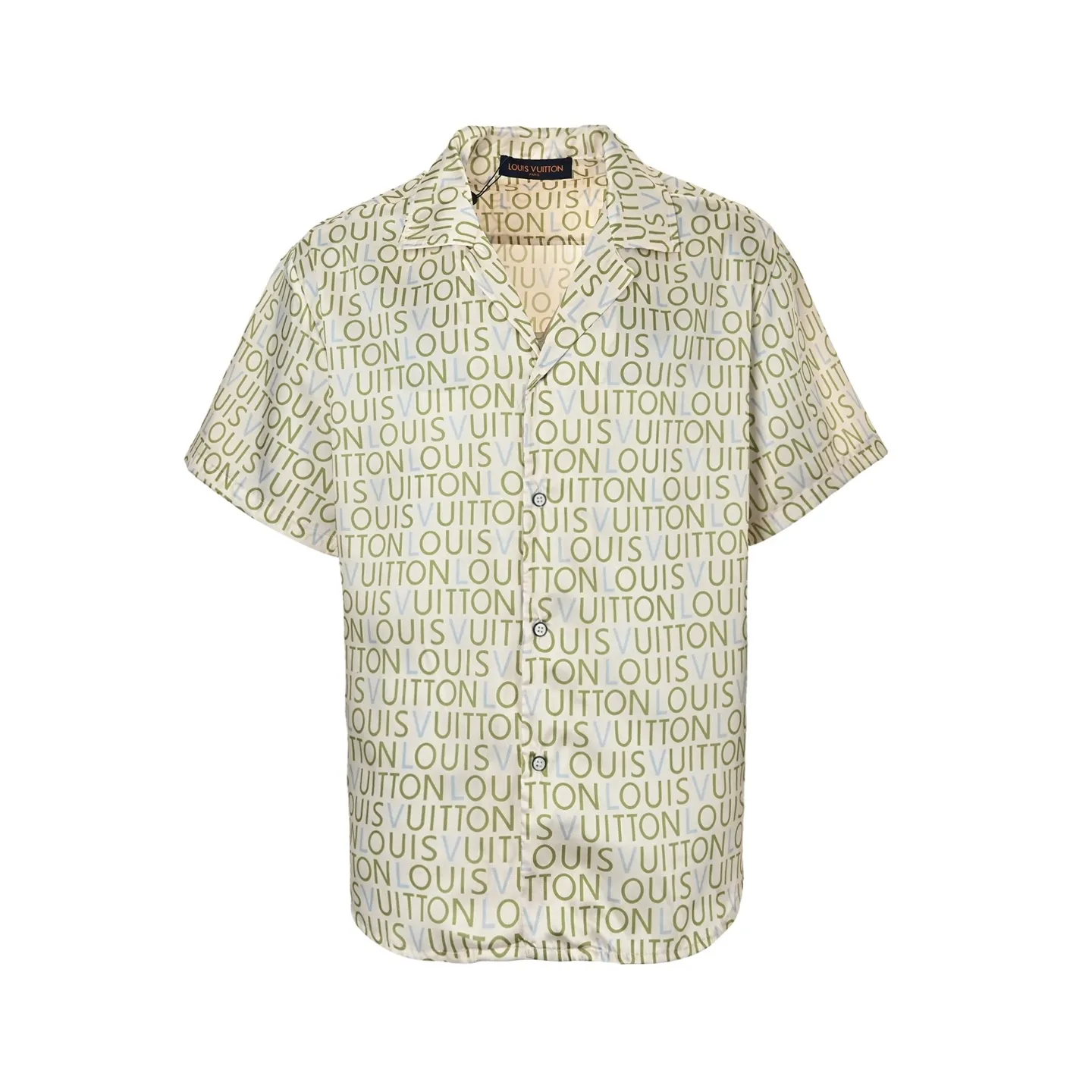 Louis Vuitton/Louis Vuitton full-print letter set short-sleeved shirt